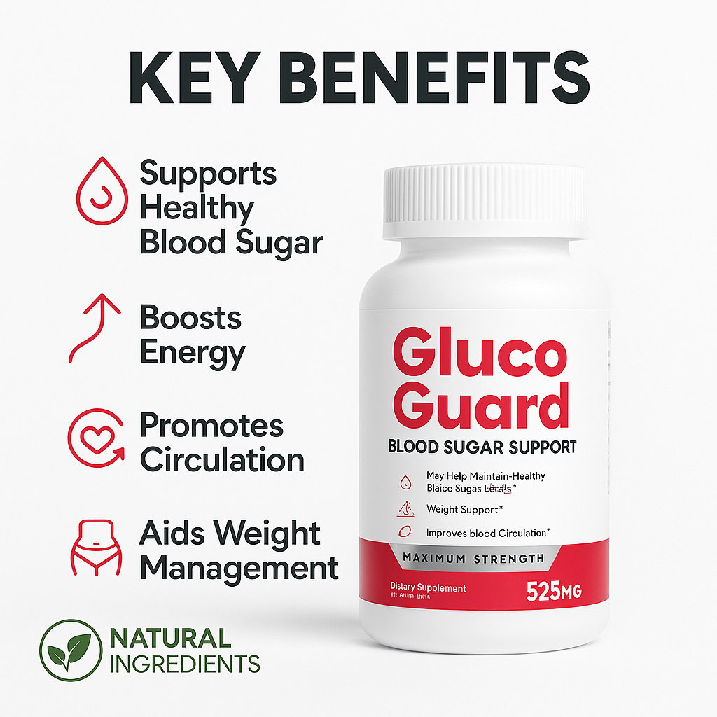 Gluco Guard Pressure Guard Combo Package - Advanced Blood Sugar and Blood Pressure Support