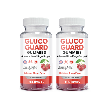 Gluco Guard Gummy - Advanced Blood Sugar Support Daily Gummy - Cherry Flavor