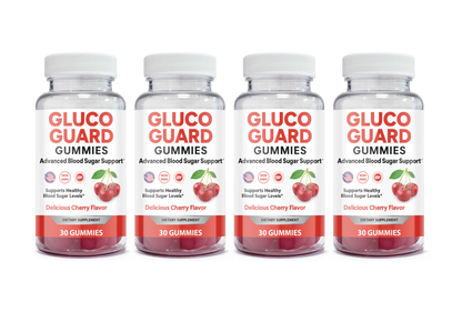 Gluco Guard Gummy - Advanced Blood Sugar Support Daily Gummy - Cherry Flavor