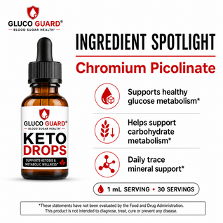 Gluco Guard Keto Support Drops — Metabolic Balance & Steady Energy