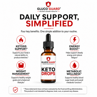Gluco Guard Keto Support Drops — Metabolic Balance & Steady Energy