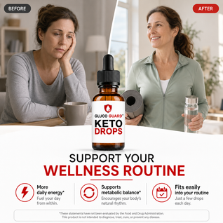 Gluco Guard Keto Support Drops — Metabolic Balance & Steady Energy