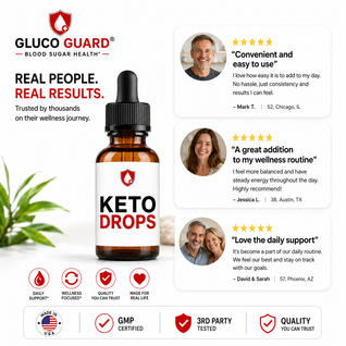 Gluco Guard Keto Support Drops — Metabolic Balance & Steady Energy