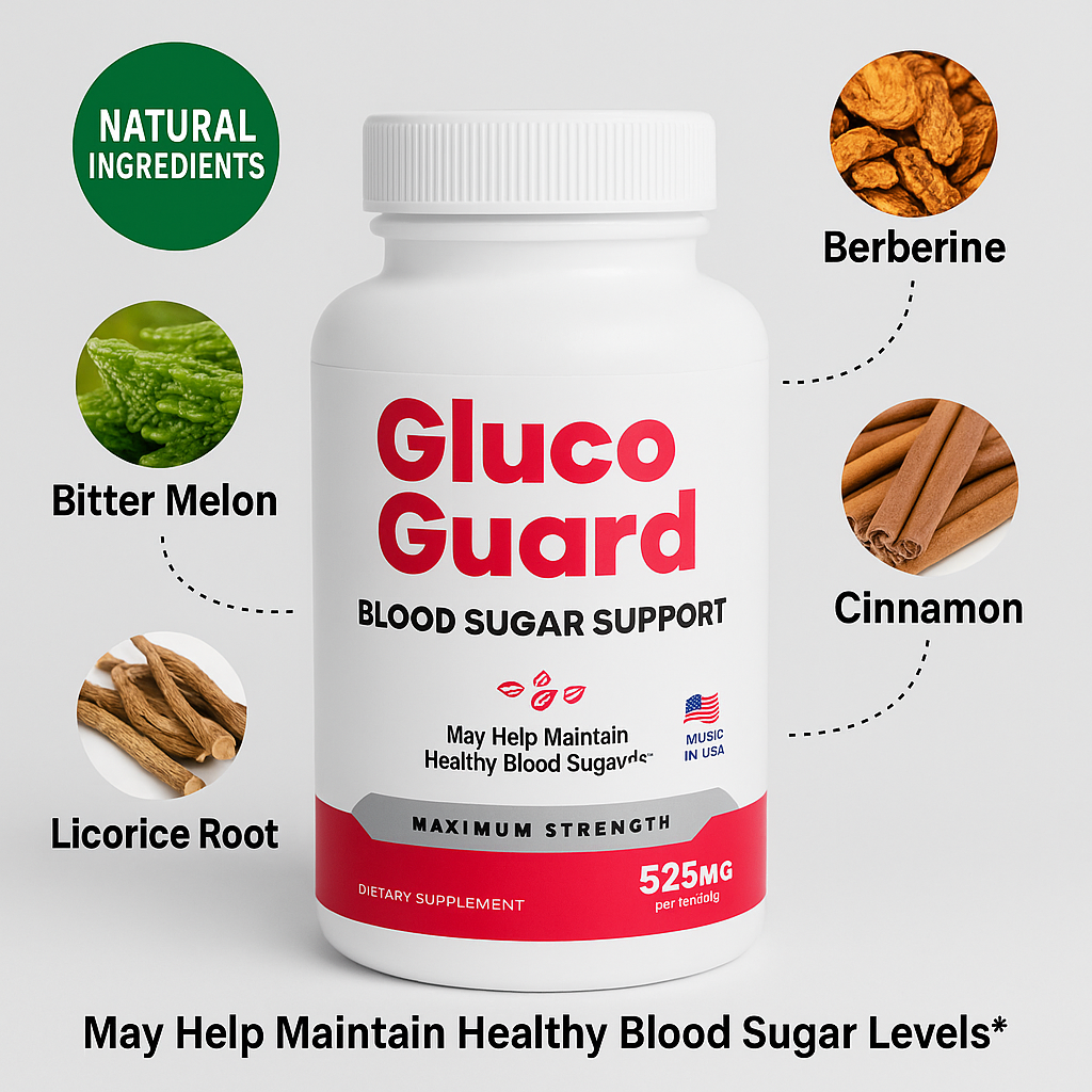 Gluco Guard - Advanced 11 In 1 Blood Sugar Support - Glucose Support Supplement