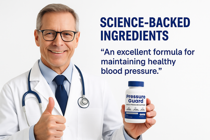Pressure Guard - Blood Pressure Support Capsules 12 Ingredients (60 Count)