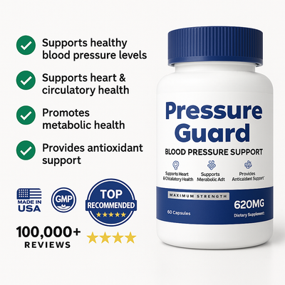 Pressure Guard Blood Pressure Support — 60 Capsules