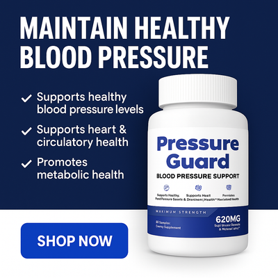 Pressure Guard Blood Pressure Support — 60 Capsules