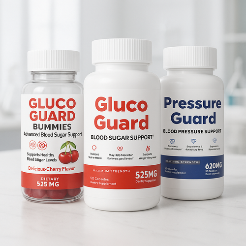 Gluco Guard Ultimate Wellness Bundle – Capsules, Gummies & Pressure Guard