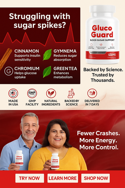 Gluco Guard Gummy - Advanced Blood Sugar Support Daily Gummy - Cherry Flavor