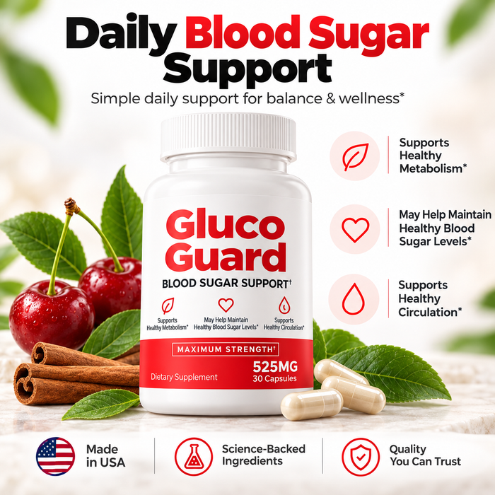 Gluco Guard Metabolic Wellness Capsules  Chromium, Cinnamon & ALA 30 Capsules