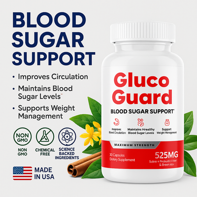 Gluco Guard – Daily Herbal Wellness 11-in-1 Formula for Energy & Metabolic Health (30 Count)