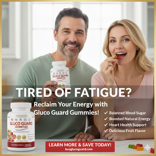Gluco Guard Gummy - Daily Herbal Wellness Blend With ALA, Chromium & Cinnamon(30 Gummies)