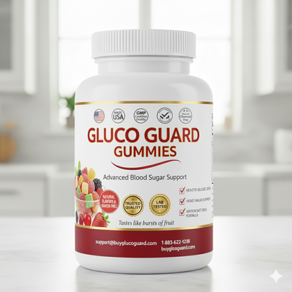 Gluco Guard Gummy - Advanced Blood Sugar Support Daily Gummy - Cherry Flavor