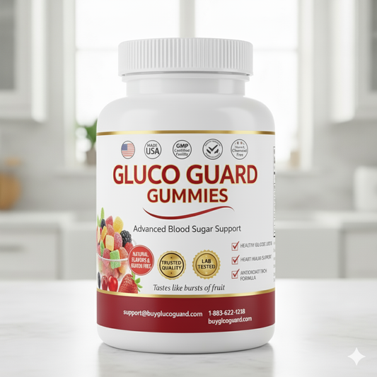 Gluco Guard Gummy - Advanced Blood Sugar Support Daily Gummy - Cherry Flavor