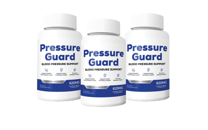 Pressure Guard - Advanced Blood Pressure Support 12 in 1 Formula - Three Month Supply