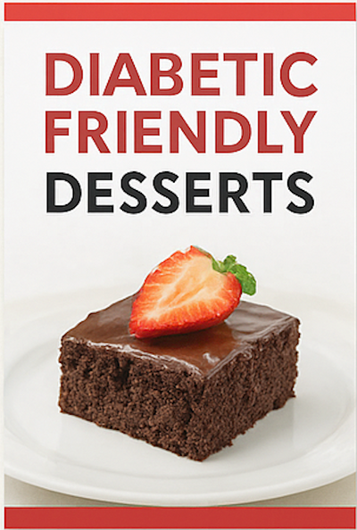Diabetic Friendly Desserts Ebook - Learn to Cook Delicious Healthy Treats